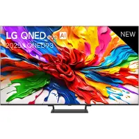 LG 55QNED93A6A - 55 Diagonal klass QNED93 Series LED-bakgrundsbelyst LCD-TV - QNED evo AI - Smart TV - webOS - 4K UHD (2160p) 3840 x 2160 - HDR - Mini-LED