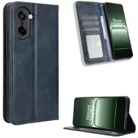 Mtp Products OnePlus Ace 5 Racing Retro/Nord CE5 Plånboksfodral med Magnetstängning - Blå