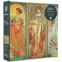 The Seasons (1900) (Mucha Collection) 1000 Piece Jigsaw Puzzle