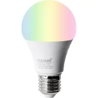 QAZQA Smart modern vägglampa svart IP65 inkl WiFi A60 - Houks