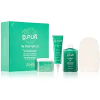Echos Line The Purifying Kit Presentask för torrt och färgat hår 3 st