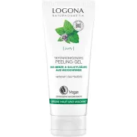 Logona Ekologisk mynta och salicylsyra Djuprengörande Ansiktsskrubb 100 ml
