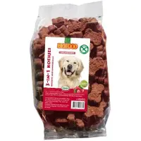 Biofood BF Petfood 3 in 1 Biscuits hundkex (tranbär)