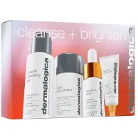 Dermalogica Cleanse + Brighten set (rengöringsgel 50 ml + Daily Microfoliant 13 g + Biolumin-C vitamin C serum 10 ml + Biolumin-C ögonsserum 6)