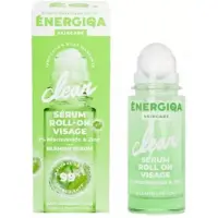 Energiqa Hudvårdsserum roll-on för ansiktet Clear 2 % niacinamid och zink 30 ml