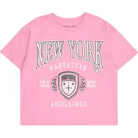 Abercrombie & Fitch T-shirt - Begonia Rosa - - 11-12 år (146-152) - T-shirt