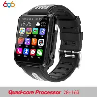 Essager H1/w5 4g Gps Wifi Plats Student/barn Smart Watch Telefon Android System Klocka App Installera Blue Tooth Smartwatch Sim Card Boy standard