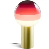 Marset Design bordslampa Dipping Light, Röd, Vardagsrum / matsal, Glas, Design, Bordslampa