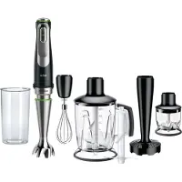 Braun MultiQuick 9 MQ 9147X 0,6 l Stavmixer 1200 W Svart, Rostfritt stål