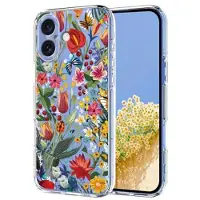 Mtp Products iPhone 17 Blommigt TPU-skal - Liljor