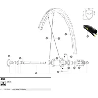 Mavic Ksyrium Ust Bakfälg