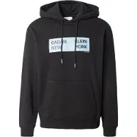 Calvin Klein Jeans Sweatshirt ljusblå / svart