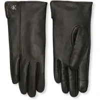 Calvin Klein Soft Nappa Leather Touchscreen Gloves