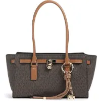 Michael Kors Axelremsväska konjak / mörkbrun