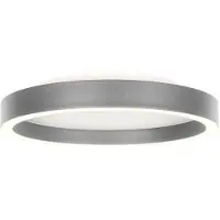 Steinhauer LED taklampa Ringlux, dimbar, Aluminium / grå / zink, Vardagsrum / matsal, Metall, Modern, LED-taklampa