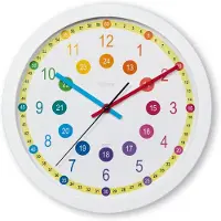 Hama 00222203, Vägg, Analog klocka, Circel, Multifärg, Plast, Glas