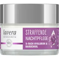 Lavera Uppstramande nattkräm Trippel hyaluron och bakuchiol Ansiktskräm 50 ml