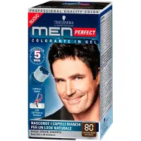 Testanera Men Perfect N 80 Brown Black Gel Hårfärgning Utan Ammoniak Naturale