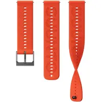 Suunto Athletic 6 silikonarmband 22 mm Coral Orange