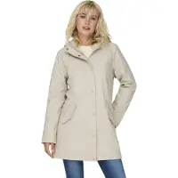ONLY Parkas ONLSALLY RAINCOAT kvinnor - Beige - EU M