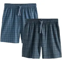 Next Pyjamasbyxa marinblå / gentiana / himmelsblå / vit