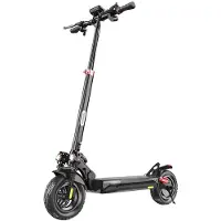 GOOD PRICE Market iScooter IX4 Elskoter 10'' Däck 800W Motor 45km/h Maxhastighet 48V 15Ah Batteri 40-45km Räckvidd Appkontroll IX4 svart