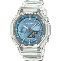 Casio Klocka - - GA-2100BM-7A2ER - Transparent Plastik - 20 bar - 41 mm
