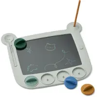 Liewood LCD-ritbräda m. Stämplar - Venzora - Dove Blue - - One Size - Griffeltavla
