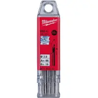 Milwaukee Borr för metall HSS-G 4932352206; 3,7x20/52 mm; 10 st.