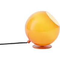 QAZQA Retrobordslampa orange med glas - Mabel