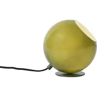 QAZQA Retrobordslampa grön med glas - Mabel
