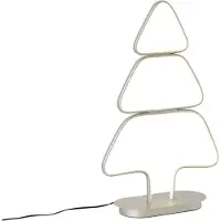 QAZQA Julbordslampa stål julgran inkl. LED - Arbre