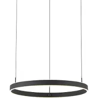 QAZQA Design Taklampa Svart 3-stegs Dimbar - Titmus
