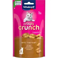 Vitakraft Crispy Crunch anti-hårboll kattgodis (60 g)