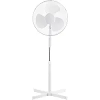 Platinet fläkt 16, vit (44734)