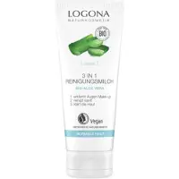 Logona Ekologisk aloe vera och ekologisk damascenerros 3in1 Ögonsminkborttagning 100 ml