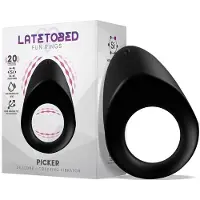 Latetobed Picker, Silicone Cockring Vibrator