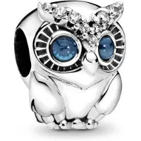 FOXANRY Jewelry Ny S925 Sterling Silver Husdjur Katt Hund Räv Uggla Sköldpadda Animal Series Elephant Charm Pärla Passande Original Armband DIYSmycken