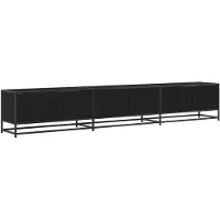 vidaXL TV Enheter 2 pcs Svart Ek 240 x 35 x 41 cm Konstruerat trä