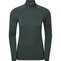 Montane F Dart Xt Zip Neck, dam, grön