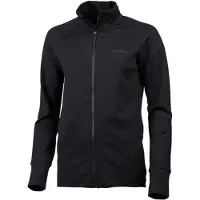 Lundhags Ullto Merino Ws Full Zip, mellanlager, dam, svart
