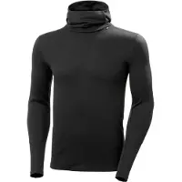 Helly Hansen Lifa Merino Midweight Hoodie, Herr, Svart