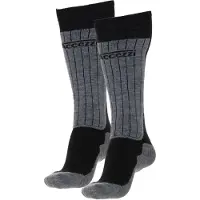Accezzi Merino 80, Skidstrumpor, Svart