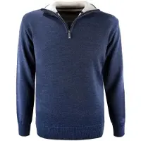 Kama Bjørn Merino, Sweater, Herr, Mörkblå
