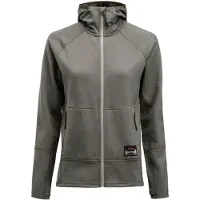 Lundhags Tived Merino Hoodie, mellanlager, dam, grön
