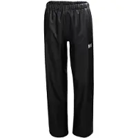 Helly Hansen Moss, Regnbyxor, Junior, Svart