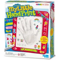 4M Mitt Liten Handavtryck - STEAM Foder Juniorer - - One Size - Kreativt lekset