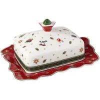Villeroy & Boch Toy's Delight Smörskål - Övrig Juldukning Porslin Vit