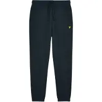 Lyle & Scott Slim Fit Bomullsbyxor - Marinblå
