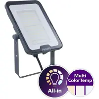 Signify Philips Ledinaire strålkastare Lille All-in BVP167 - 7300 lm/830-840-865 - 65W - IP65 - asymmetrisk